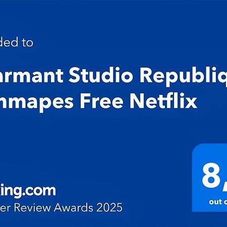 Charmant Studio Republique Jemmapes Free Netflix Париж Екстер'єр фото